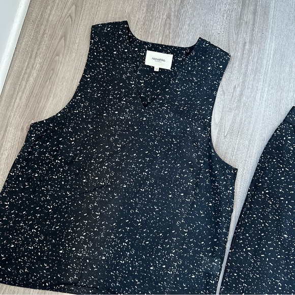 Nanushka Silk Wrap Set - Splatter Design - Picture 7 of 14